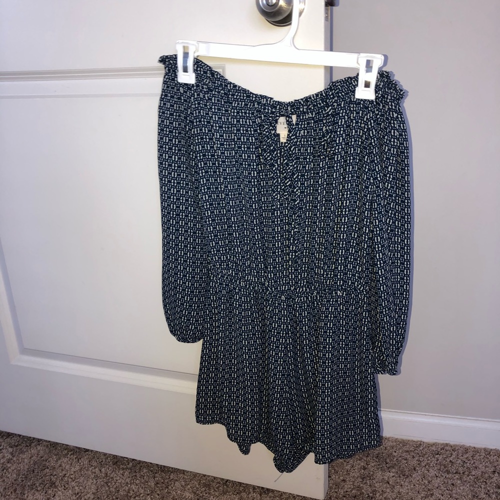 Off the shoulder romper